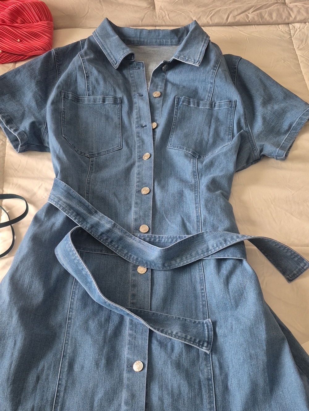 Short Denim dress